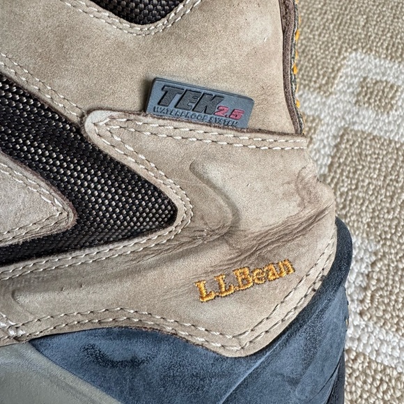 L.L. Bean TEK2.5 Waterproof Insulated Winter Snow Boots Outdoor Hiking Brown 11 - Picture 7 of 13